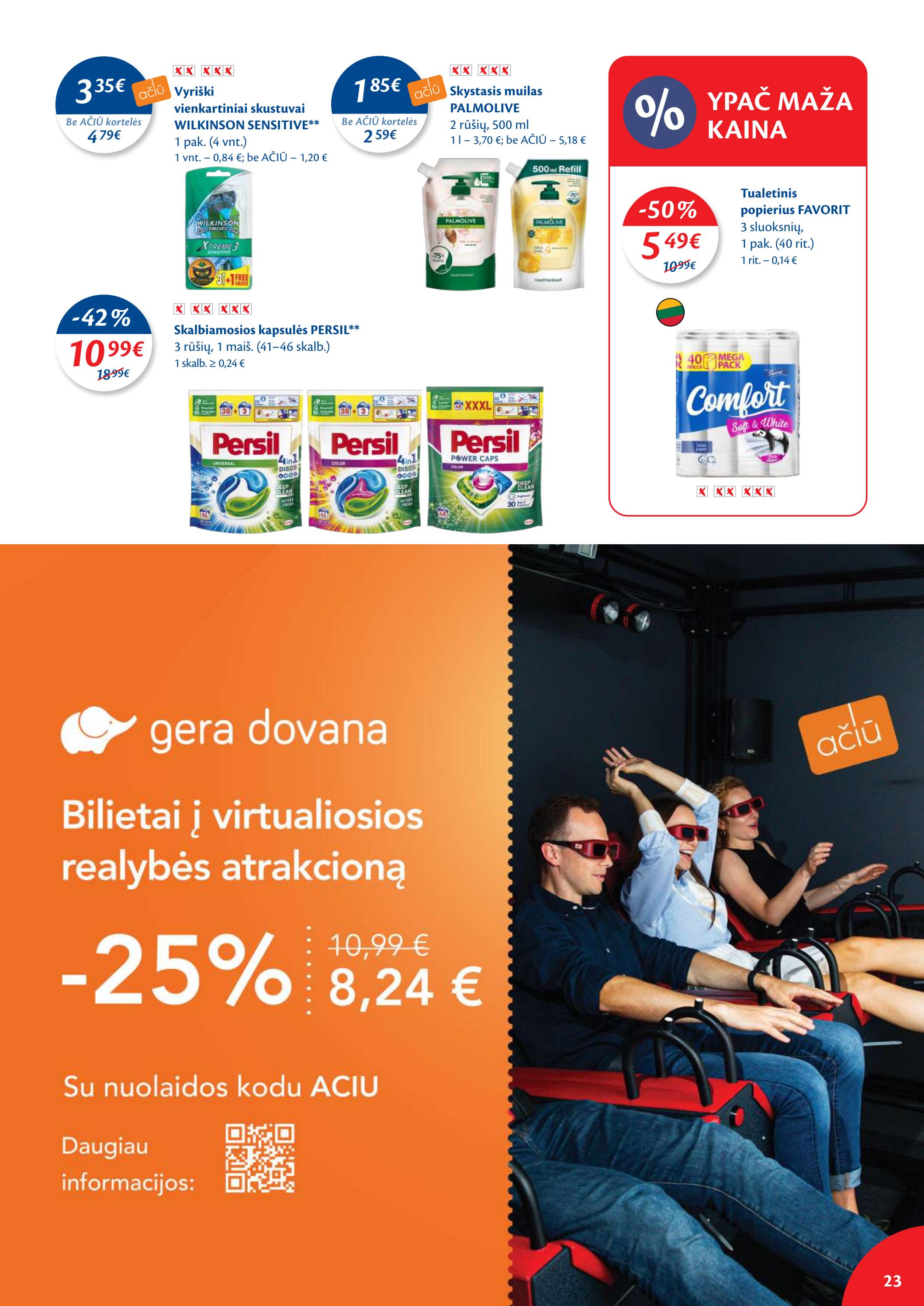 Maxima kaininis leidinys akcijos nuo 
  2022-09-13 iki 
  2022-09-19 | Leidinukas.lt puslapis 23