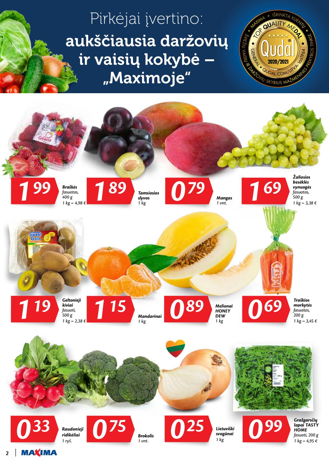 Maxima kaininis leidinys akcijos nuo 
  2020-03-17 iki 
  2020-03-23 | Leidinukas.lt puslapis 2