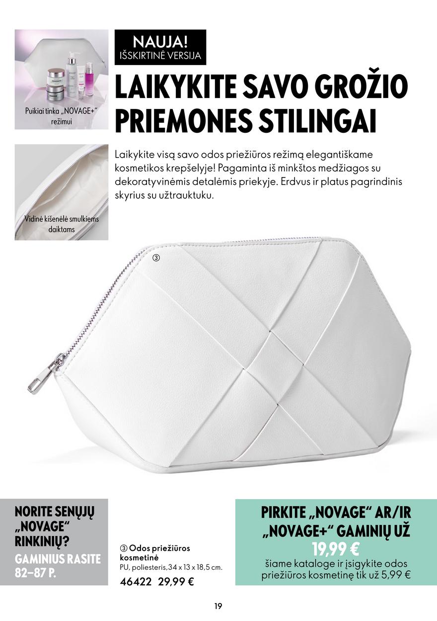 Oriflame katalogas akcijos nuo 
  2023-03-15 iki 
  2023-04-04 | Leidinukas.lt puslapis 19