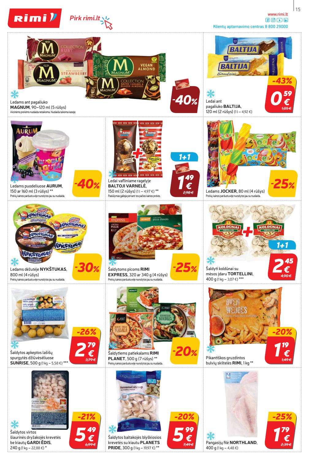 Rimi savaitinis leidinys akcijos nuo 
  2020-08-04 iki 
  2020-08-10 | Leidinukas.lt puslapis 15