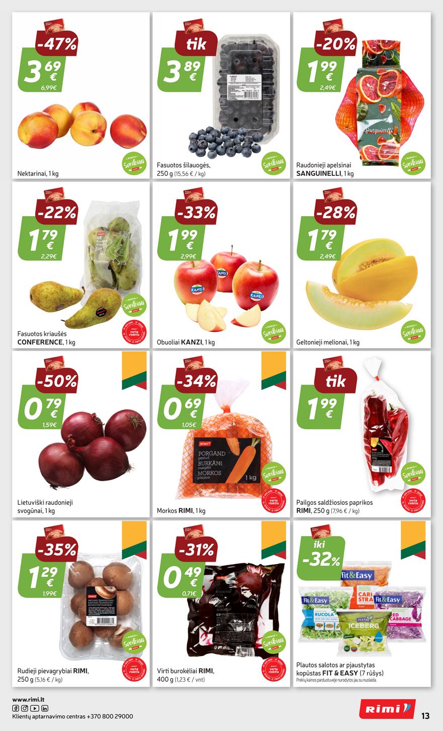 Rimi savaitinis leidinys 15 akcijos nuo 
  2025-04-08 iki 
  2025-04-14 | Leidinukas.lt puslapis 15