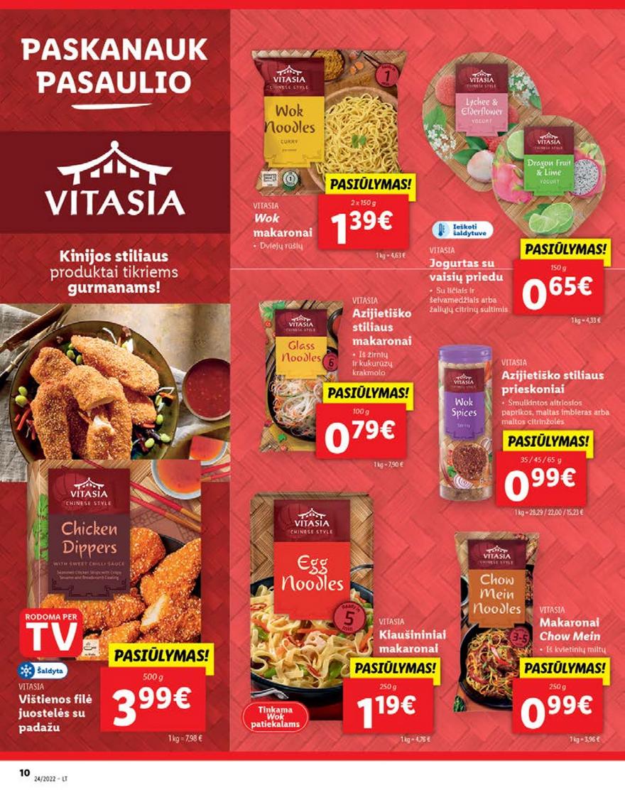 Lidl pasiūlymai akcijos nuo 
  2022-06-13 iki 
  2022-06-19 | Leidinukas.lt puslapis 10