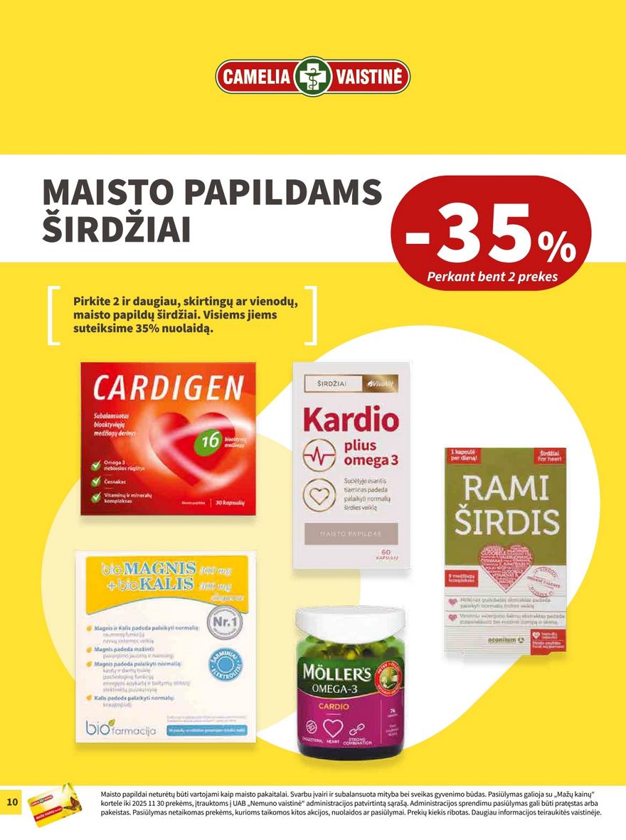 Camelia leidinys akcijos nuo 
  2025-11-01 iki 
  2025-11-30 | Leidinukas.lt puslapis 10