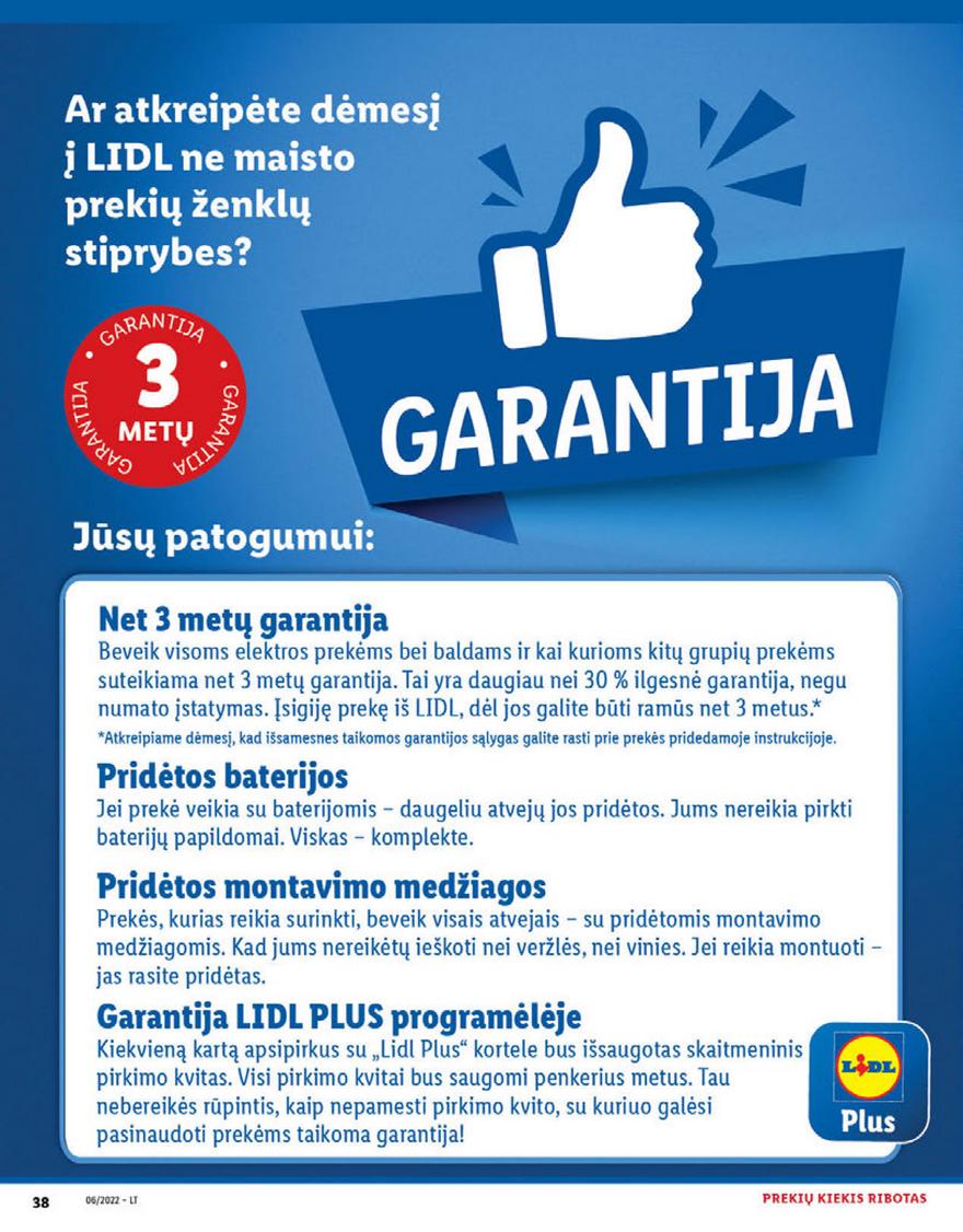 Lidl maisto prekių pasiūlymai akcijos nuo 
  2022-02-07 iki 
  2022-02-13 | Leidinukas.lt puslapis 38