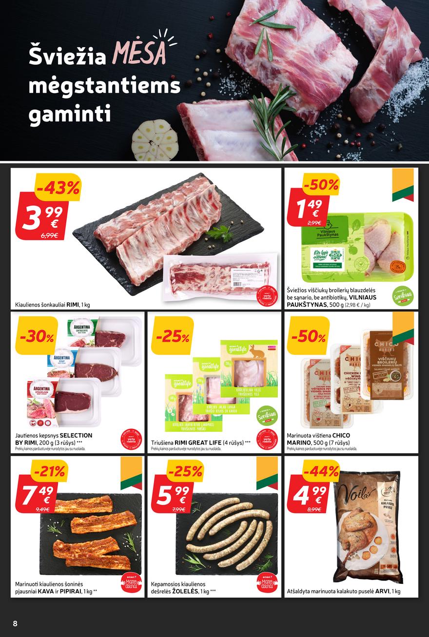 Rimi savaitinis leidinys akcijos nuo 
  2023-11-21 iki 
  2023-11-27 | Leidinukas.lt puslapis 8