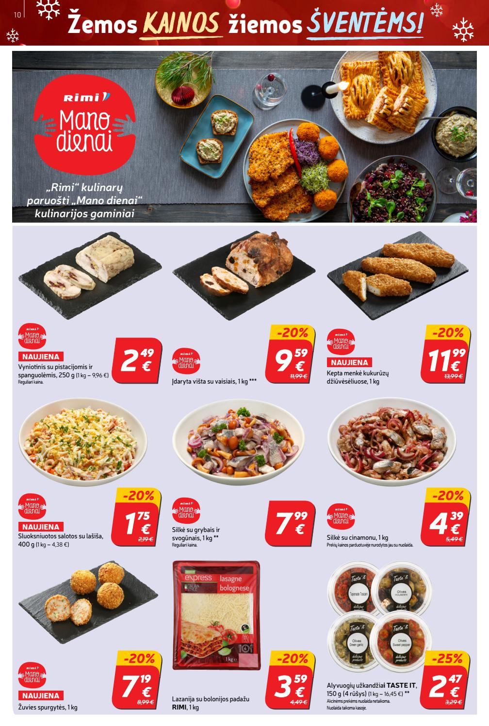 Rimi savaitinis leidinys akcijos nuo 
  2020-12-21 iki 
  2020-12-27 | Leidinukas.lt puslapis 10