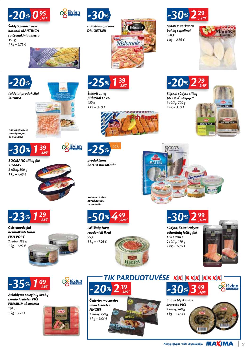 Maxima kaininis leidinys akcijos nuo 
  2020-11-03 iki 
  2020-11-09 | Leidinukas.lt puslapis 9