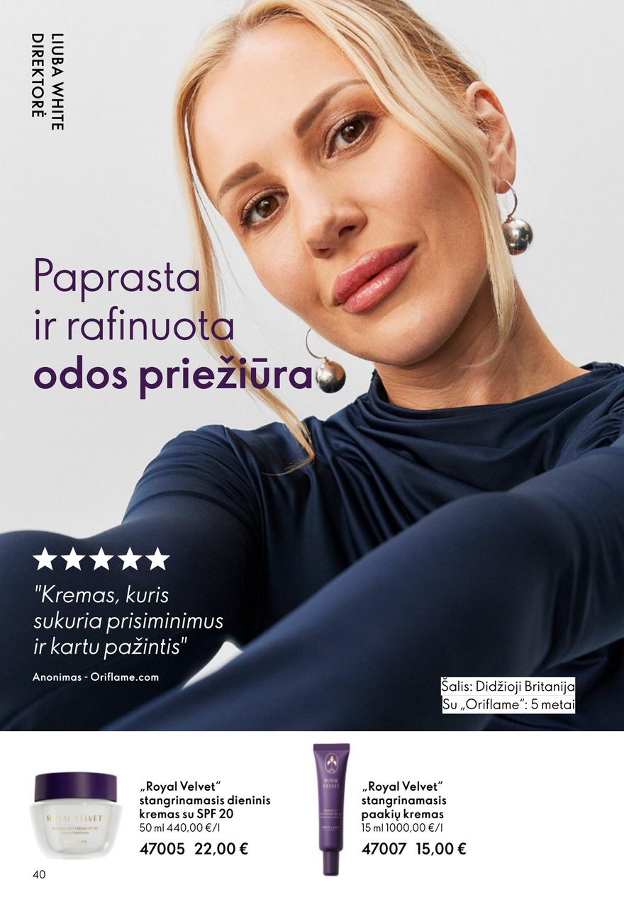 Oriflame katalogas akcijos nuo 
  2025-09-14 iki 
  2025-10-07 | Leidinukas.lt puslapis 40