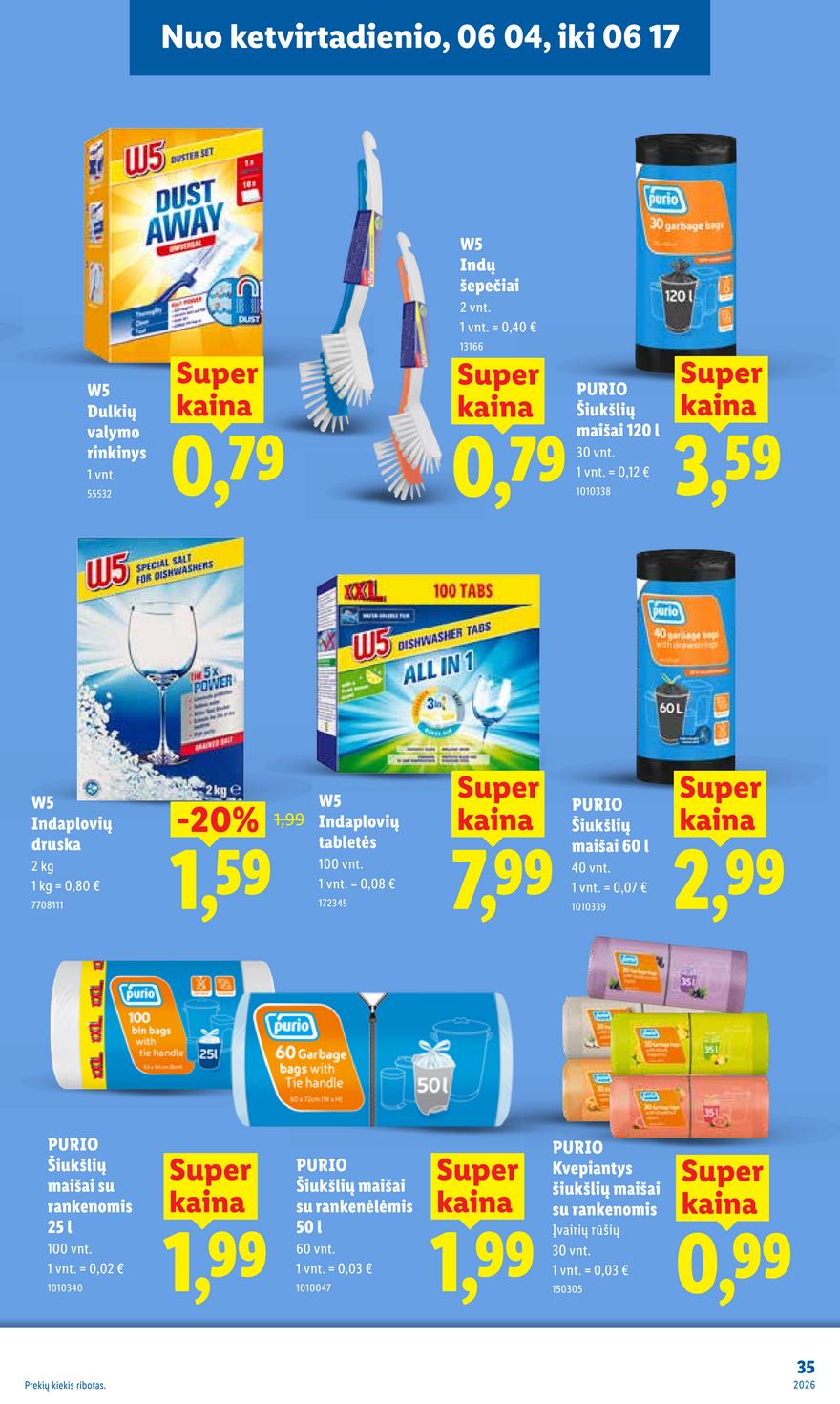 Lidl leidinys akcijos nuo 
  2026-06-01 iki 
  2026-06-07 | Leidinukas.lt puslapis 35