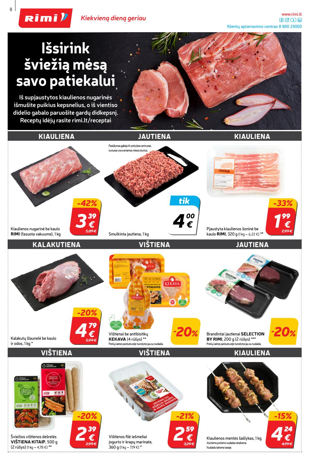 Rimi savaitinis leidinys akcijos nuo 
  2020-07-21 iki 
  2020-07-27 | Leidinukas.lt puslapis 8
