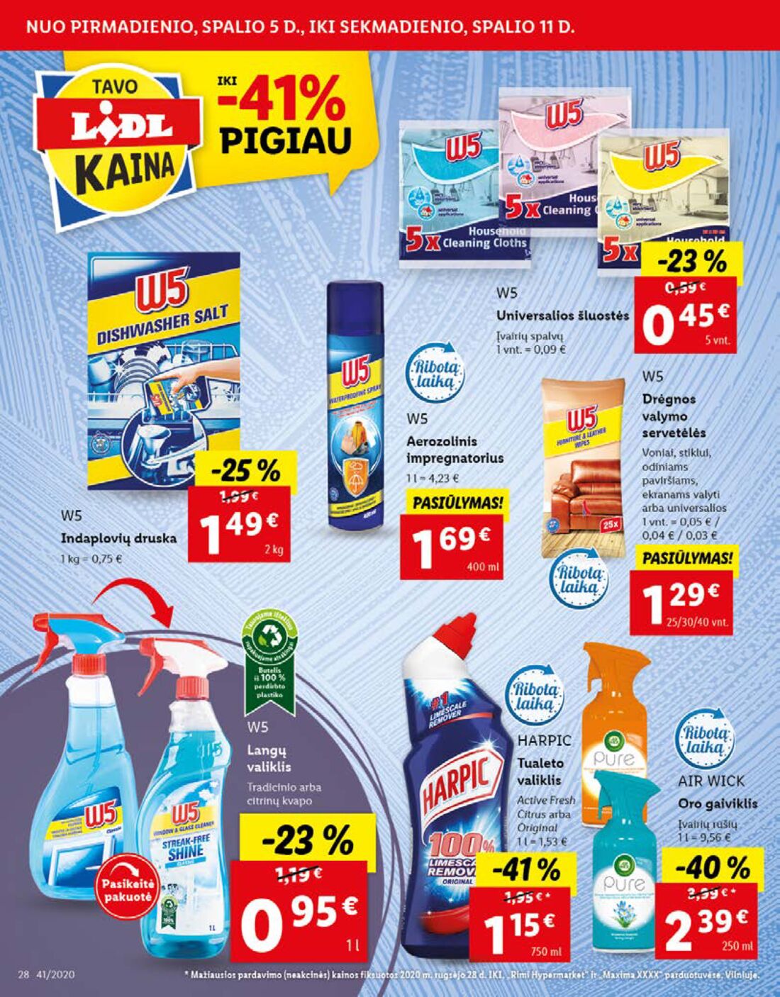 Lidl savaitinis leidinys akcijos nuo 
  2020-10-05 iki 
  2020-10-11 | Leidinukas.lt puslapis 28