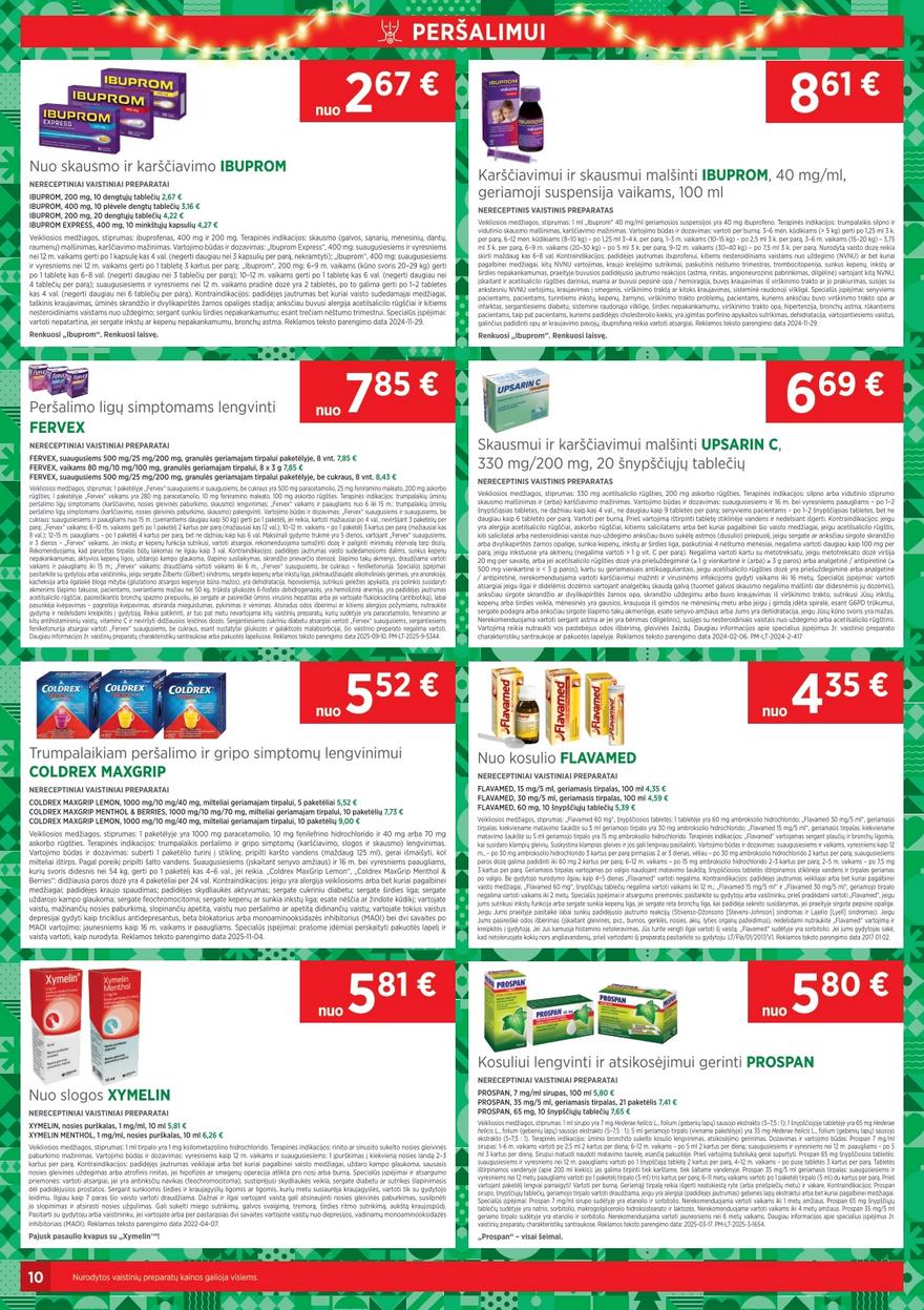 Euro vaistinė katalogas akcijos nuo 
  2025-12-01 iki 
  2025-12-31 | Leidinukas.lt puslapis 10