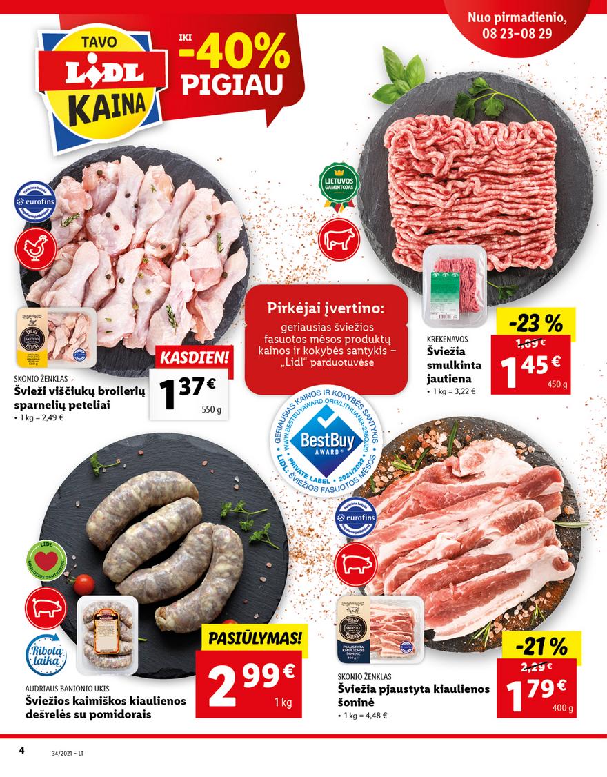 Lidl maisto prekių pasiūlymai akcijos nuo 
  2021-08-23 iki 
  2021-08-29 | Leidinukas.lt puslapis 4