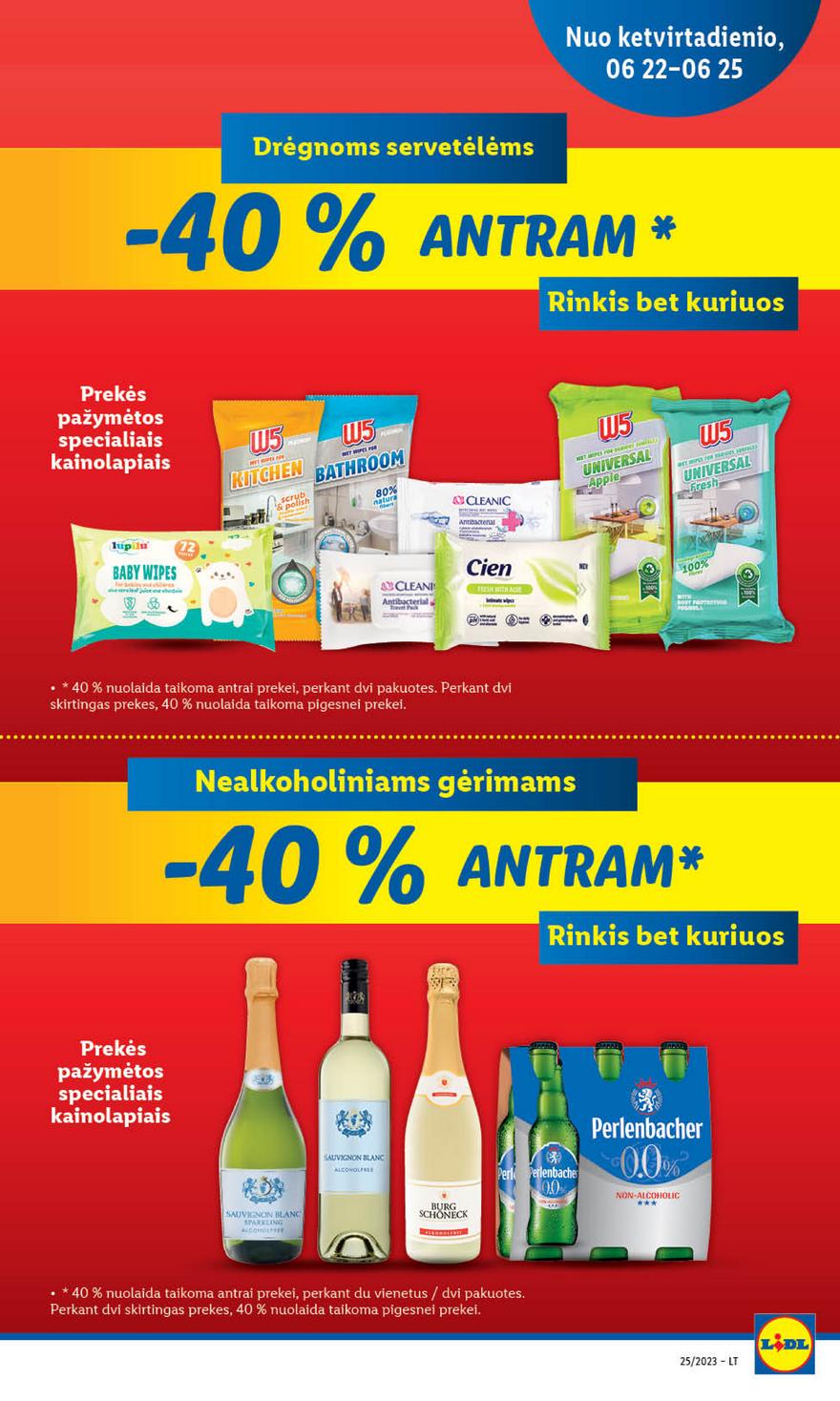 Lidl pasiūlymai akcijos nuo 
  2023-06-19 iki 
  2023-06-25 | Leidinukas.lt puslapis 77