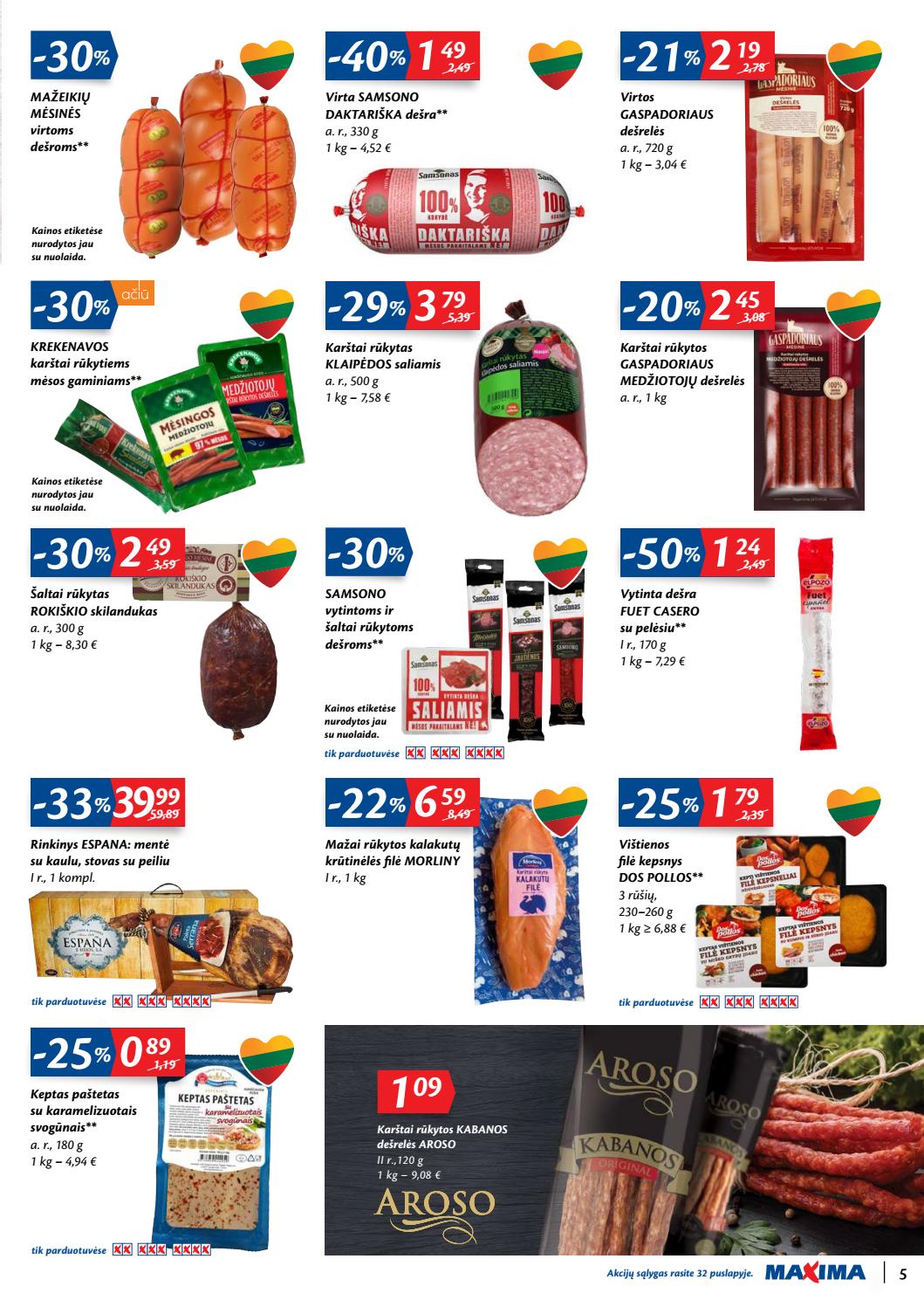 Maxima kaininis leidinys akcijos nuo 
  2020-04-28 iki 
  2020-05-04 | Leidinukas.lt puslapis 5