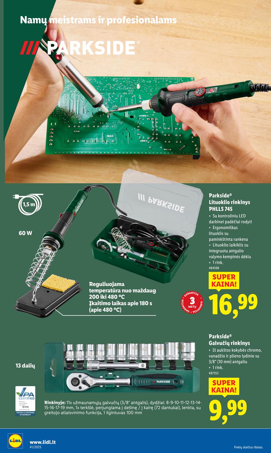 Lidl leidinys akcijos nuo 
  2025-10-06 iki 
  2025-10-12 | Leidinukas.lt puslapis 30