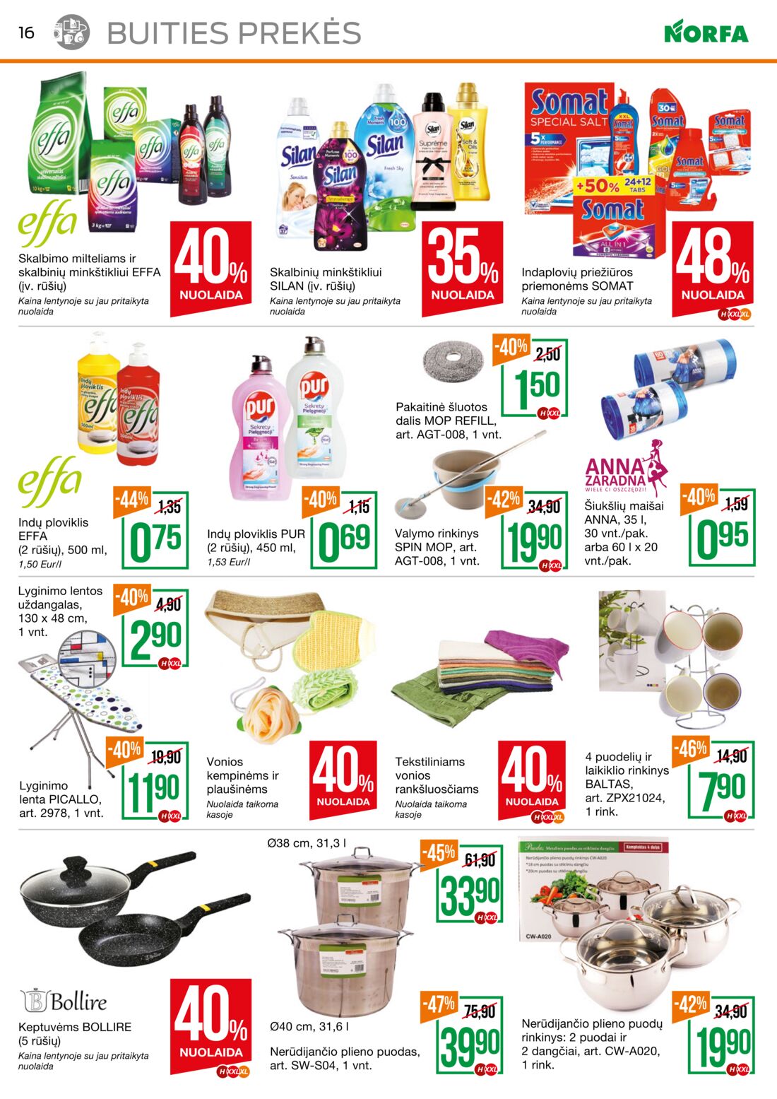 Norfa kaininis leidinys akcijos nuo 
  2020-08-06 iki 
  2020-08-19 | Leidinukas.lt puslapis 16