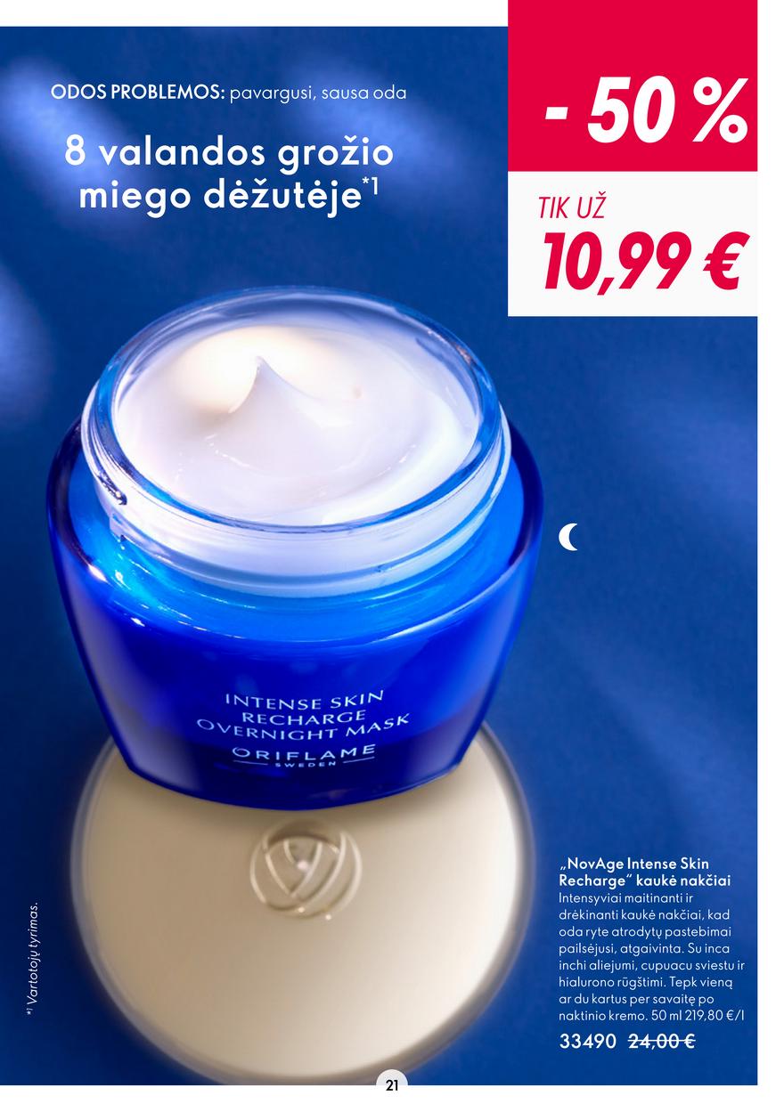 Oriflame katalogas akcijos nuo 
  2022-12-21 iki 
  2023-01-10 | Leidinukas.lt puslapis 21
