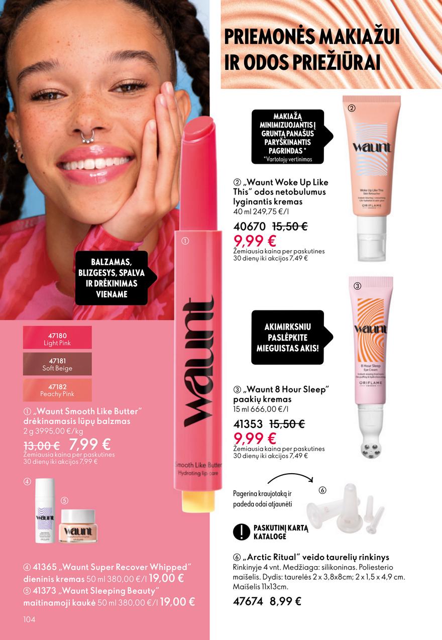 Oriflame katalogas akcijos nuo 
  2025-10-08 iki 
  2025-10-28 | Leidinukas.lt puslapis 104