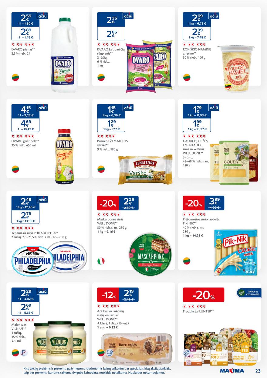Maxima savaitinis leidinys akcijos nuo
2025-06-24 iki
2025-06-30 | Leidinukas.lt puslapis 23