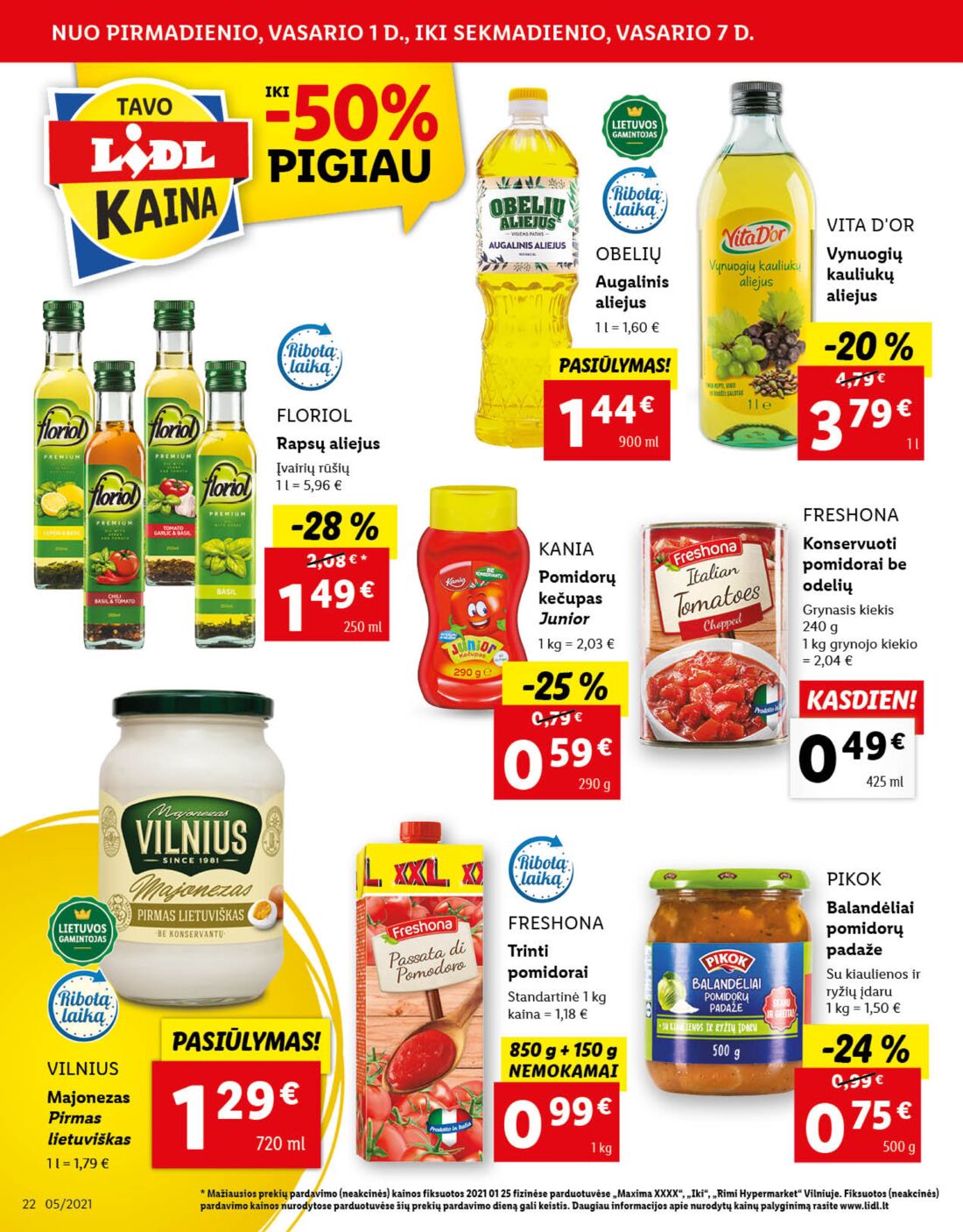 Lidl savaitinis leidinys akcijos nuo 
  2021-02-01 iki 
  2021-02-07 | Leidinukas.lt puslapis 22