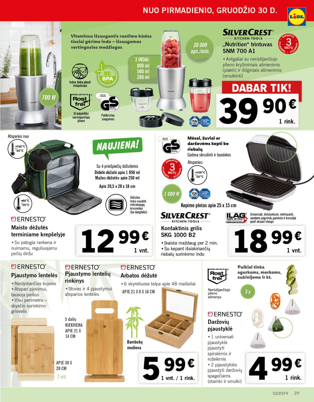 Lidl savaitinis leidinys akcijos nuo 
  2019-12-26 iki 
  2019-12-31 | Leidinukas.lt puslapis 29