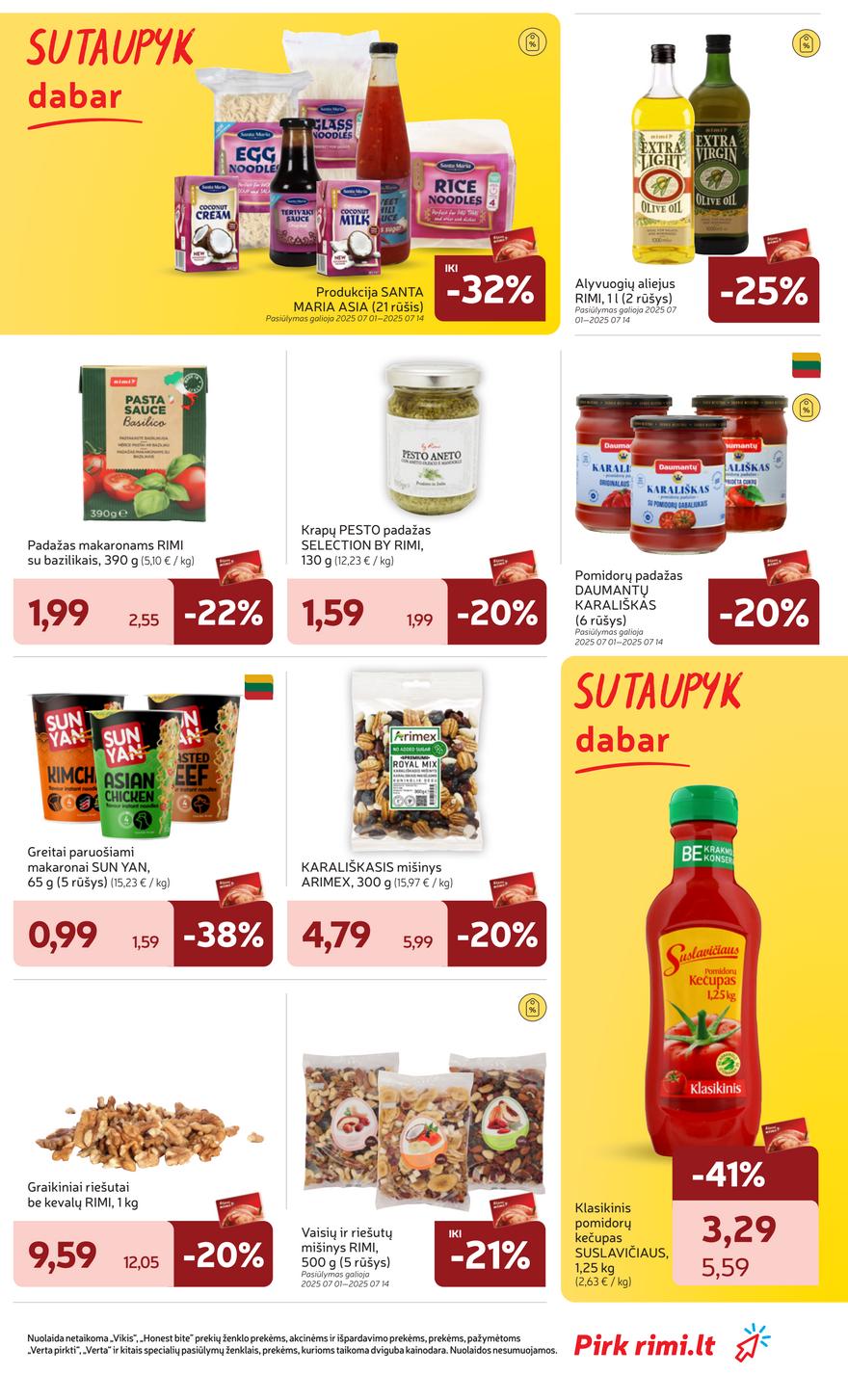 Rimi savaitinis leidinys 27 akcijos nuo 
  2025-07-01 iki 
  2025-07-07 | Leidinukas.lt puslapis 27