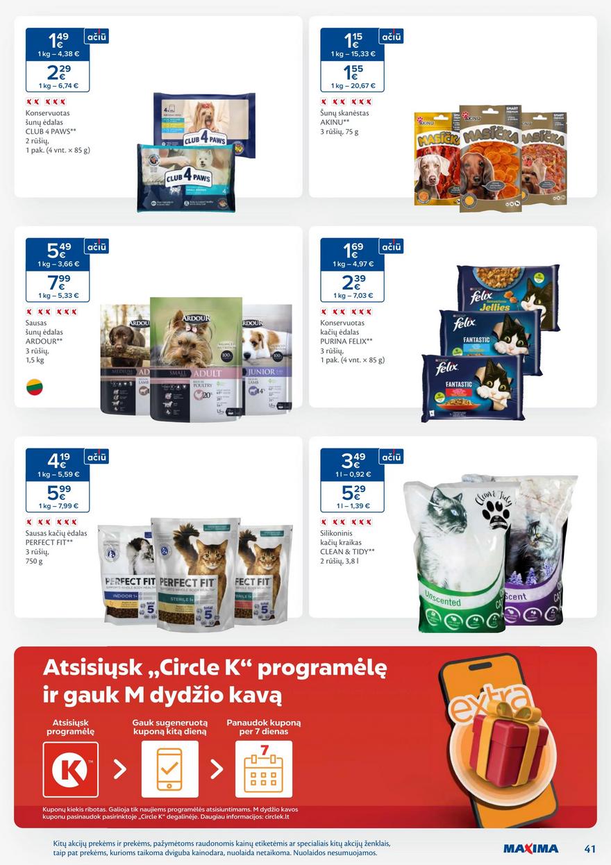 Maxima savaitinis leidinys akcijos nuo 
  2025-09-16 iki 
  2025-09-22 | Leidinukas.lt puslapis 41