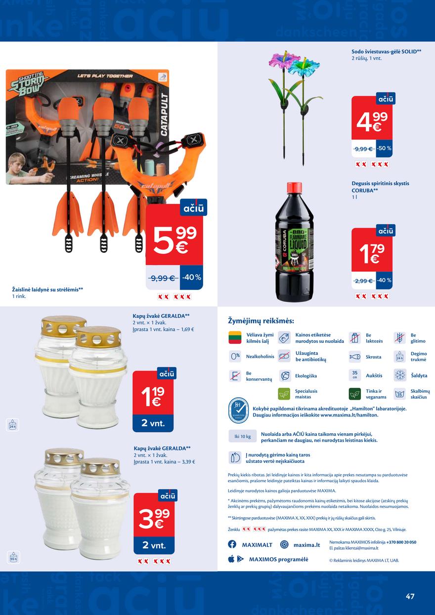 Maxima leidinys akcijos nuo 
  2026-05-26 iki 
  2026-06-01 | Leidinukas.lt puslapis 47