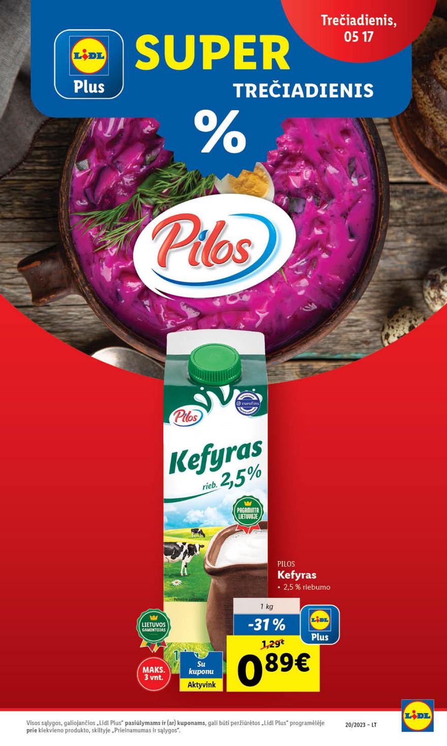 Lidl maisto prekių pasiūlymai akcijos nuo 
  2023-05-15 iki 
  2023-05-21 | Leidinukas.lt puslapis 21