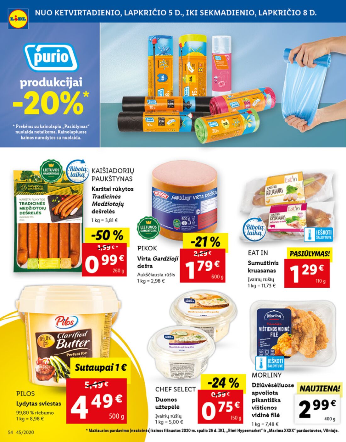 Lidl savaitinis leidinys akcijos nuo 
  2020-11-02 iki 
  2020-11-08 | Leidinukas.lt puslapis 54