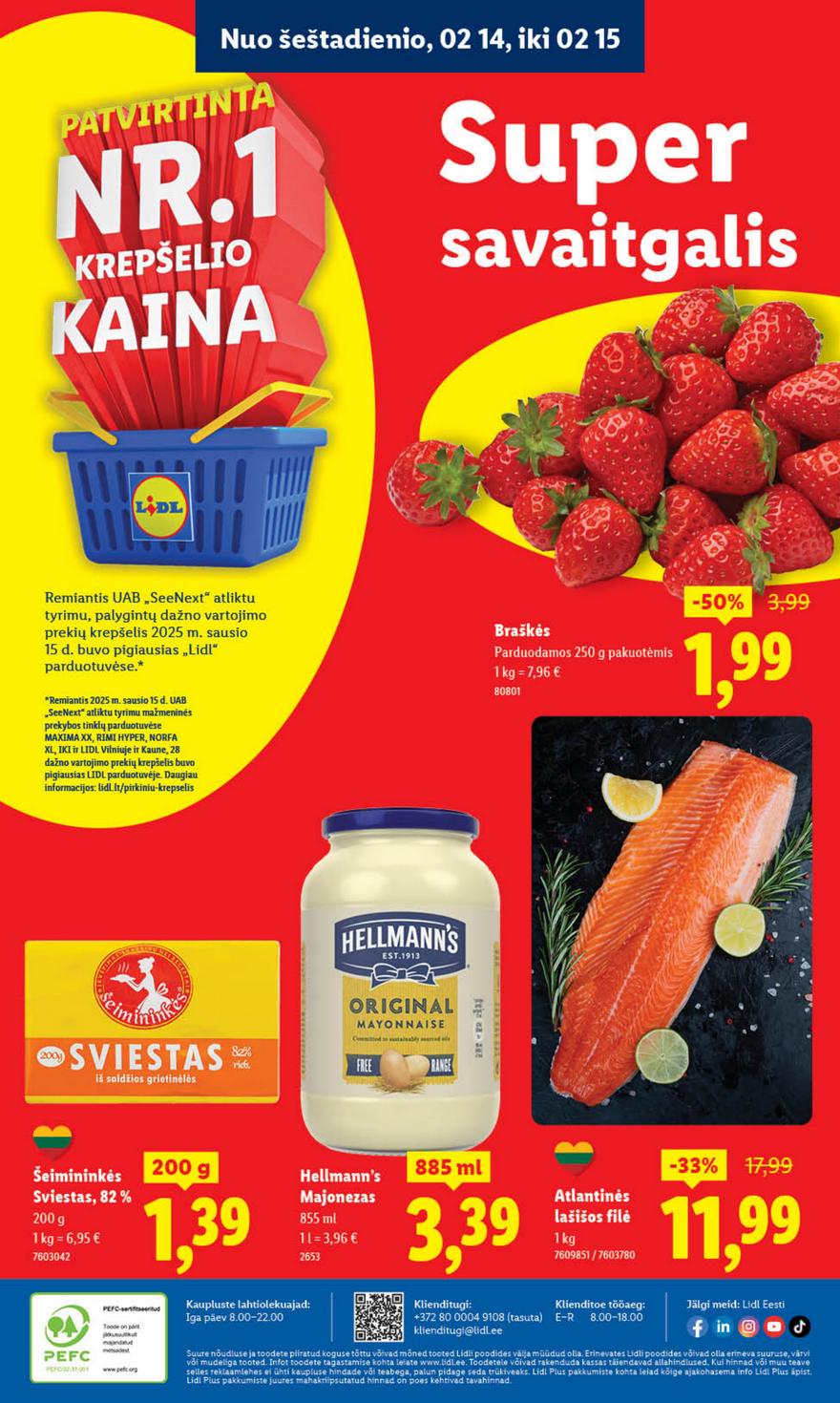 Lidl leidinys akcijos nuo 
  2026-02-09 iki 
  2026-02-15 | Leidinukas.lt puslapis 40