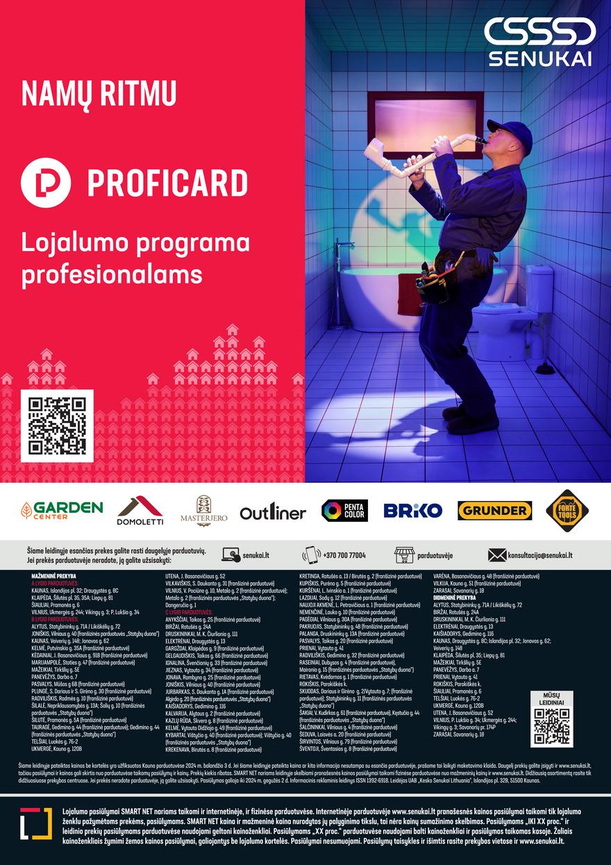 Senukai leidinys akcijos nuo
2024-04-03 iki
2024-05-02 | Leidinukas.lt puslapis 48
