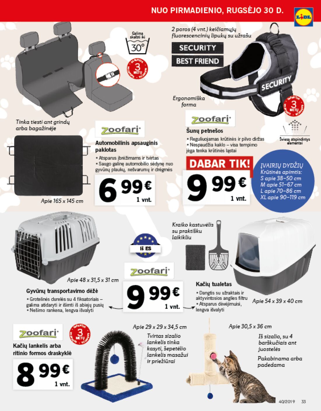 Lidl savaitinis leidinys akcijos nuo 
  2019-09-30 iki 
  2019-10-06 | Leidinukas.lt puslapis 33