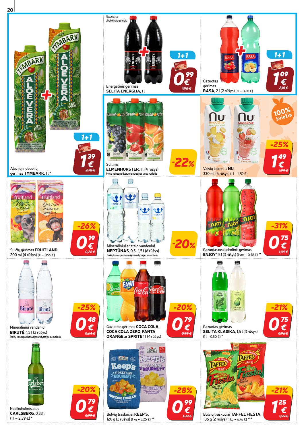 Rimi savaitinis leidinys akcijos nuo 
  2019-06-25 iki 
  2019-07-01 | Leidinukas.lt puslapis 20