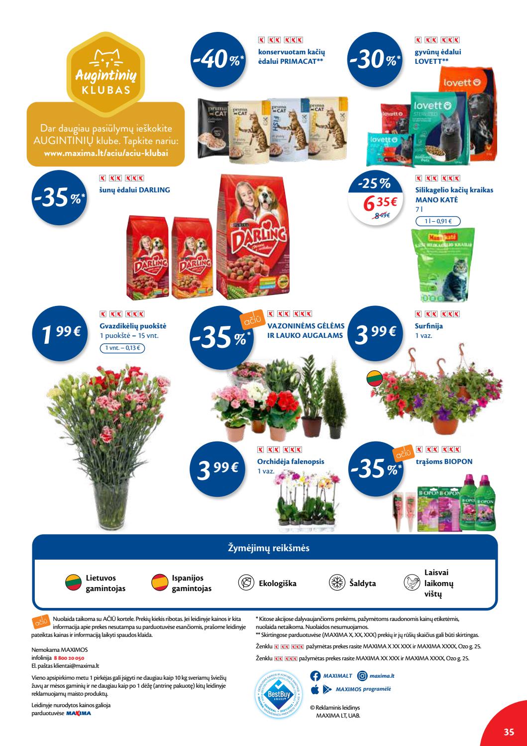 Maxima kaininis leidinys akcijos nuo 
  2021-06-22 iki 
  2021-06-28 | Leidinukas.lt puslapis 35