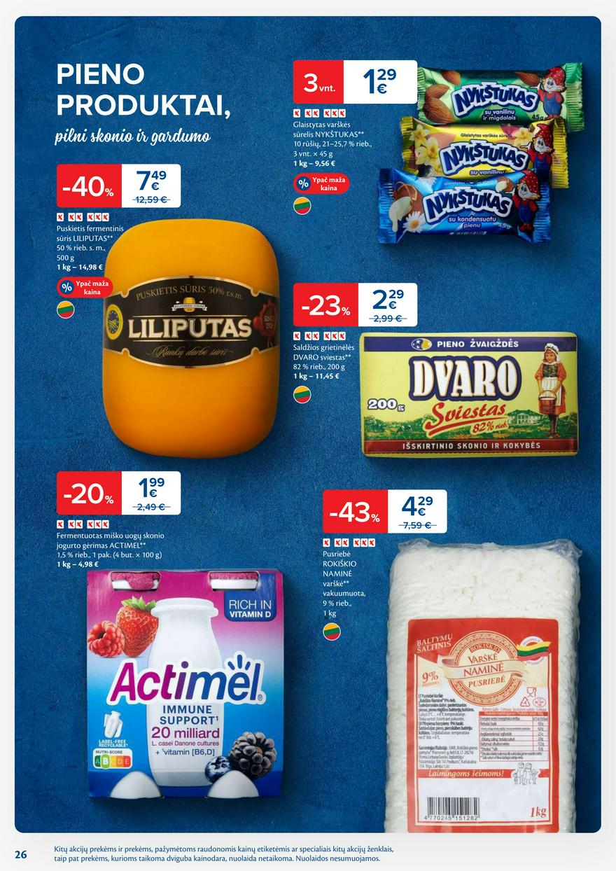 Maxima leidinys 20 akcijos nuo 
  2025-05-13 iki 
  2025-05-19 | Leidinukas.lt puslapis 26