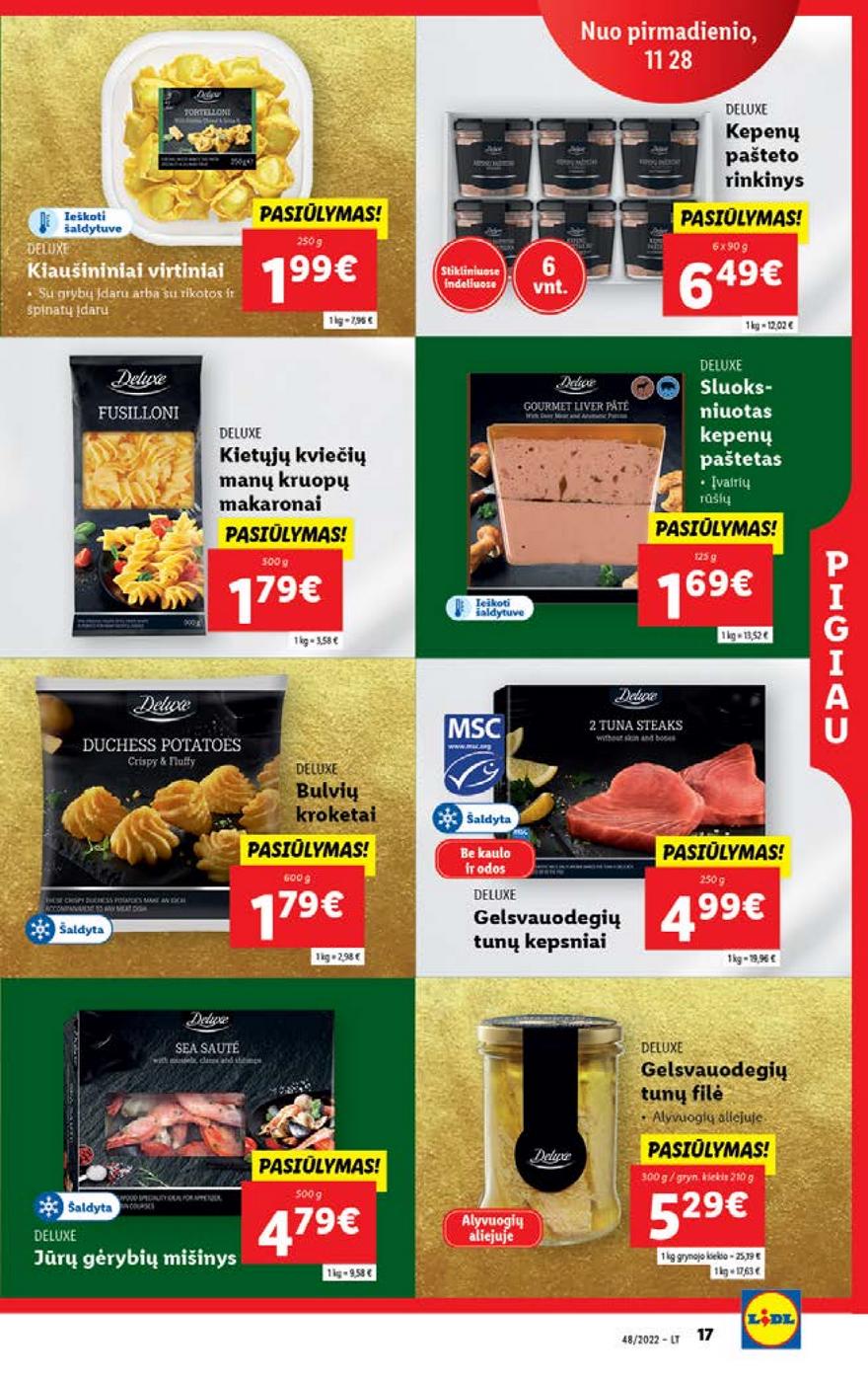 Ldil maisto leidinys akcijos nuo 
  2022-11-28 iki 
  2022-12-04 | Leidinukas.lt puslapis 17