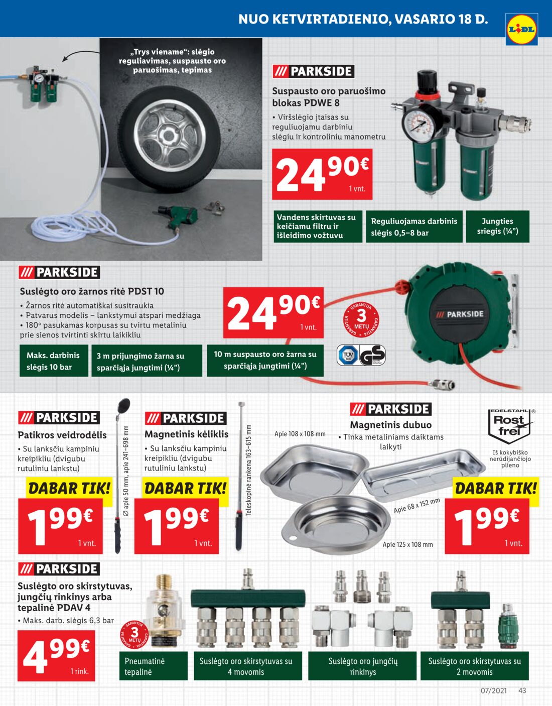 Lidl savaitinis leidinys akcijos nuo 
  2021-02-15 iki 
  2021-02-21 | Leidinukas.lt puslapis 43