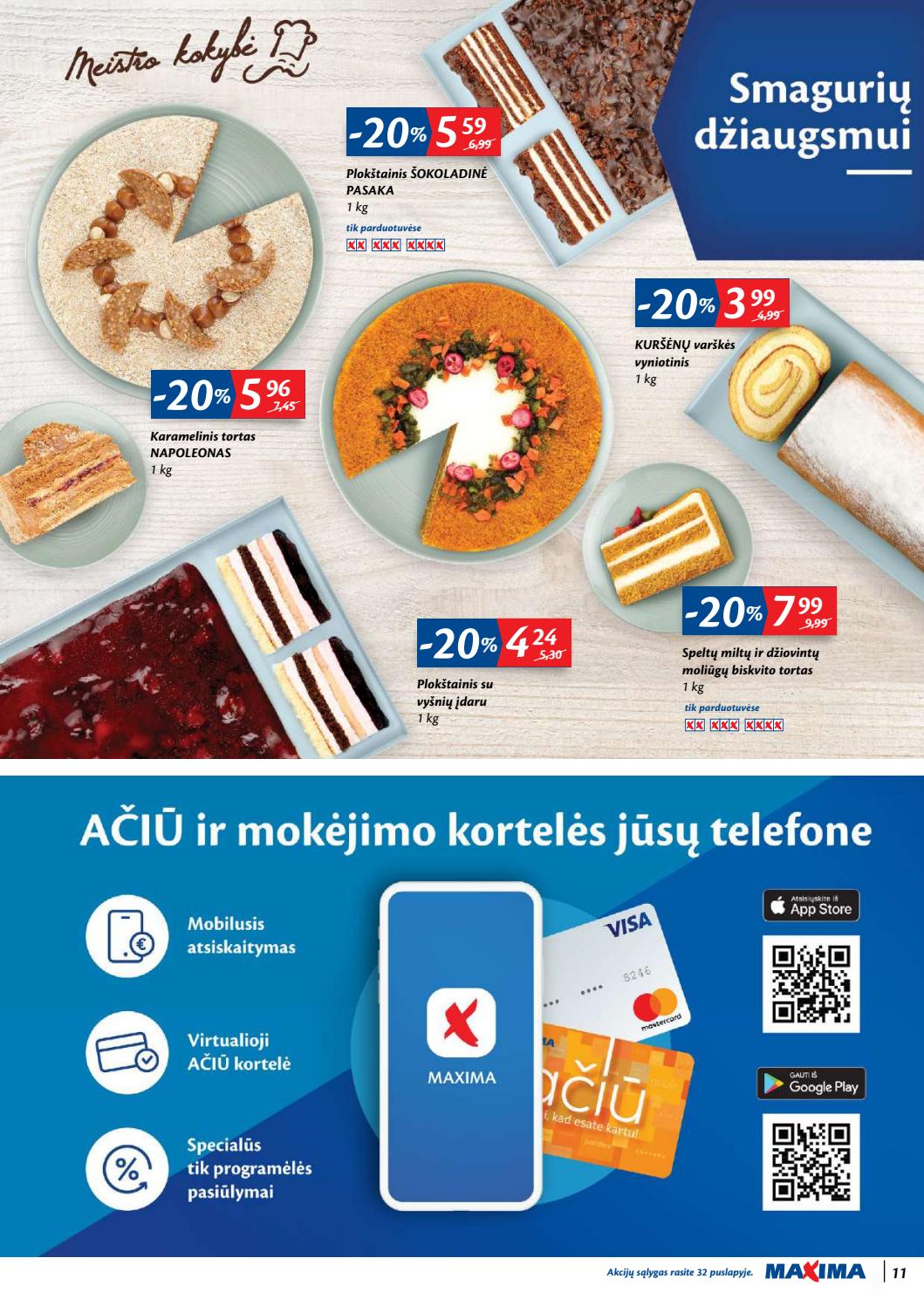 Maxima kaininis leidinys akcijos nuo 
  2020-04-28 iki 
  2020-05-04 | Leidinukas.lt puslapis 11