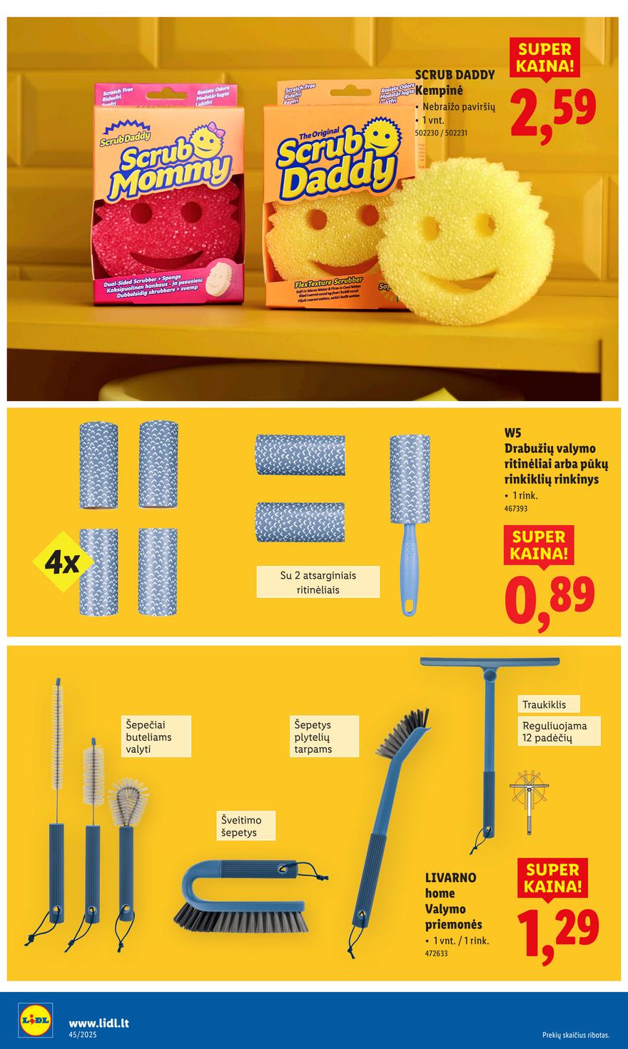 Lidl ne maisto leidinys akcijos nuo 
  2025-11-03 iki 
  2025-11-09 | Leidinukas.lt puslapis 18