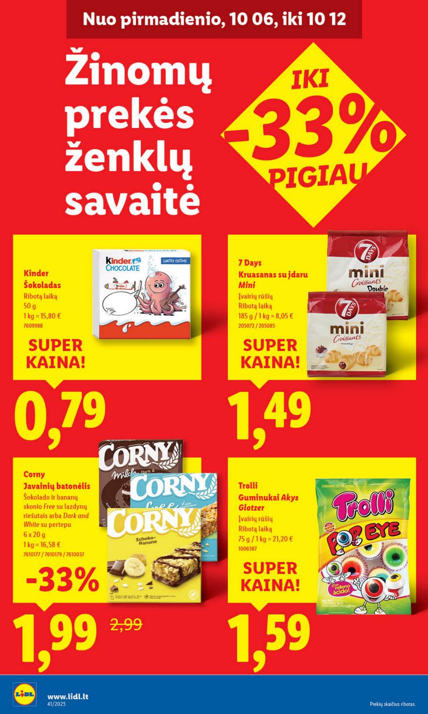 Lidl leidinys naujas akcijos nuo 
  2025-10-06 iki 
  2025-10-12 | Leidinukas.lt puslapis 50