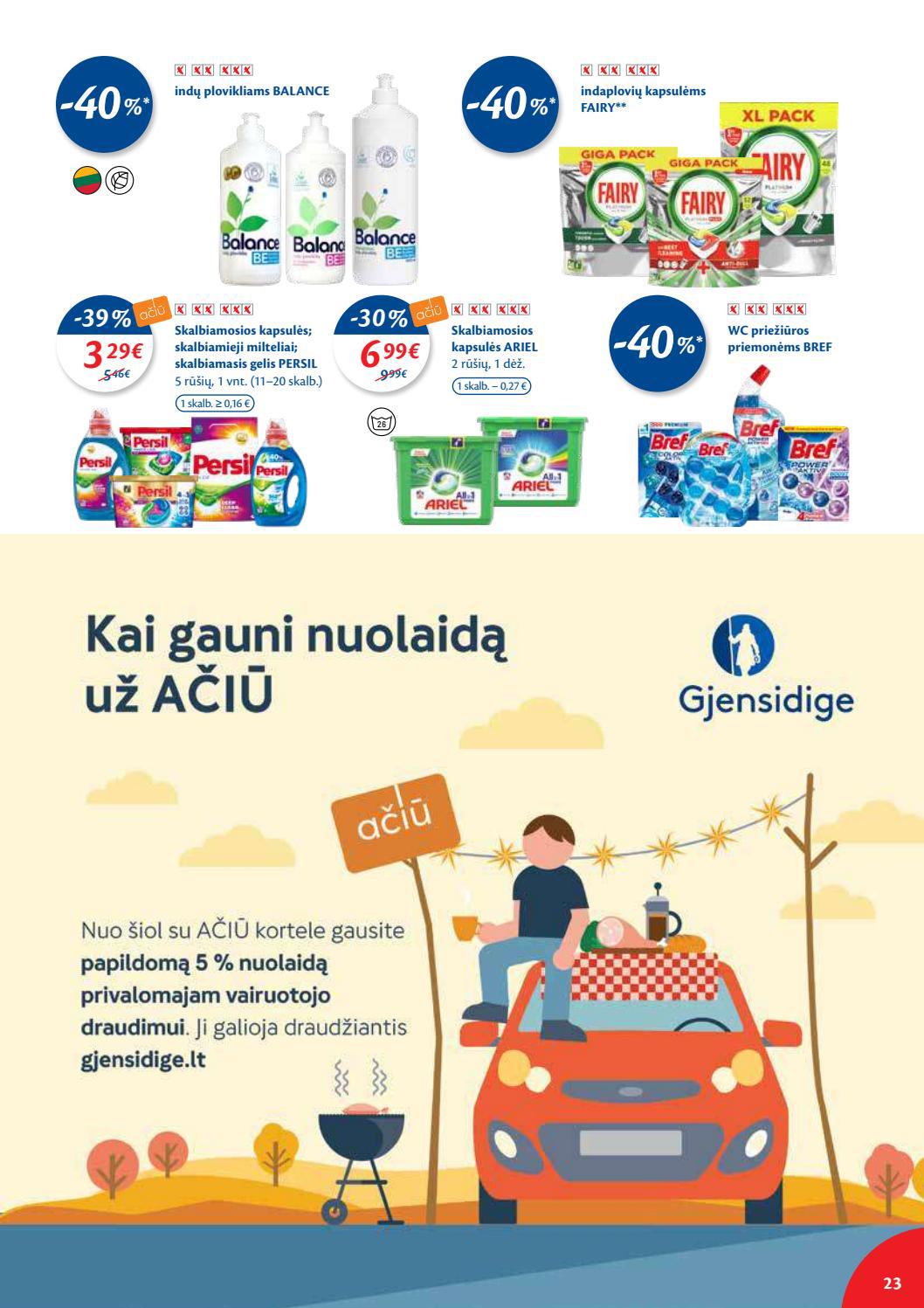 Maxima kaininis leidinys akcijos nuo 
  2021-10-05 iki 
  2021-10-11 | Leidinukas.lt puslapis 23