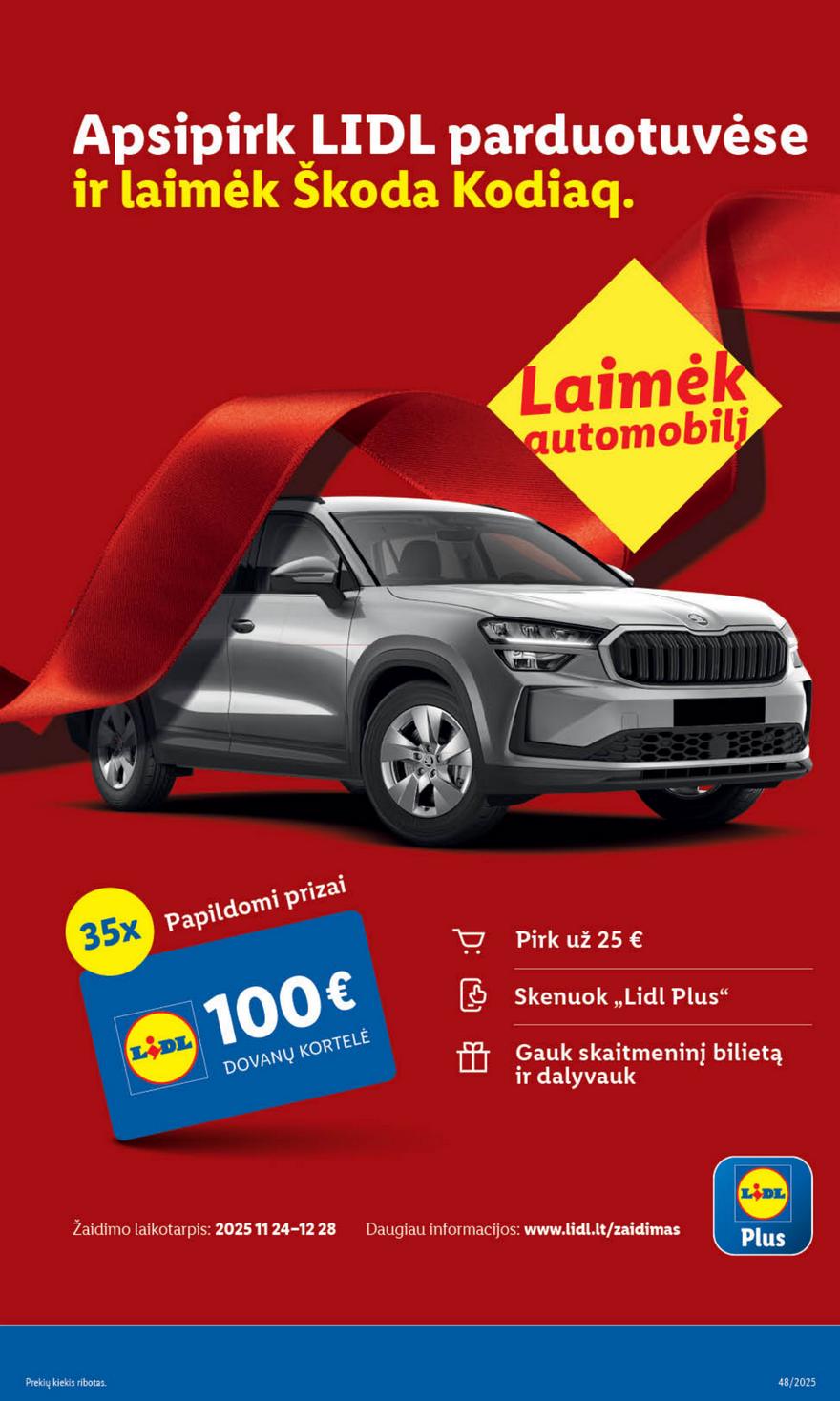 Lidl leidinys naujas akcijos nuo 
  2025-11-24 iki 
  2025-11-30 | Leidinukas.lt puslapis 11