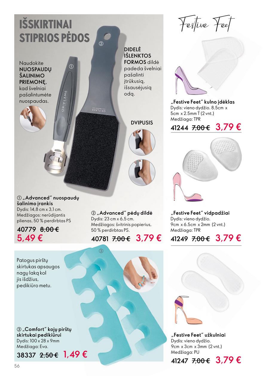 Oriflame leidinys akcijos nuo 
  2023-05-17 iki 
  2023-06-06 | Leidinukas.lt puslapis 56