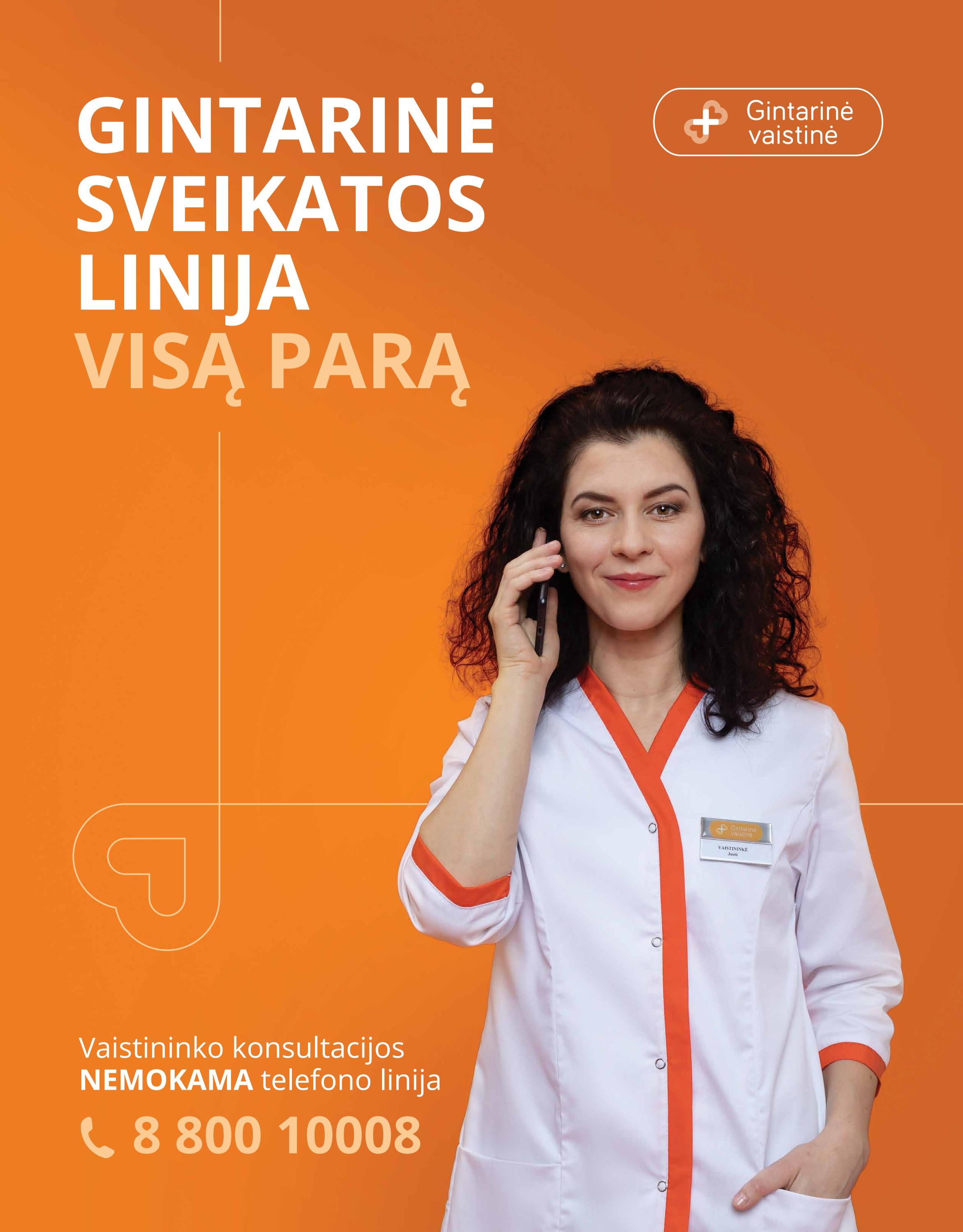 Gintarinė vaistinė leidinys akcijos nuo 
  2023-01-01 iki 
  2023-01-31 | Leidinukas.lt puslapis 19