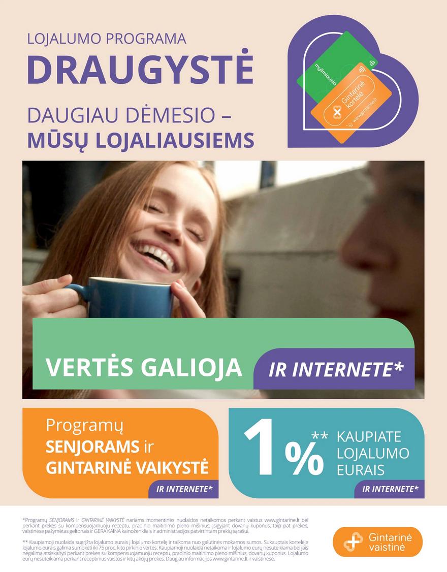 Gintarinės vaistinės leidinys akcijos nuo 
  2024-11-01 iki 
  2024-11-30 | Leidinukas.lt puslapis 32