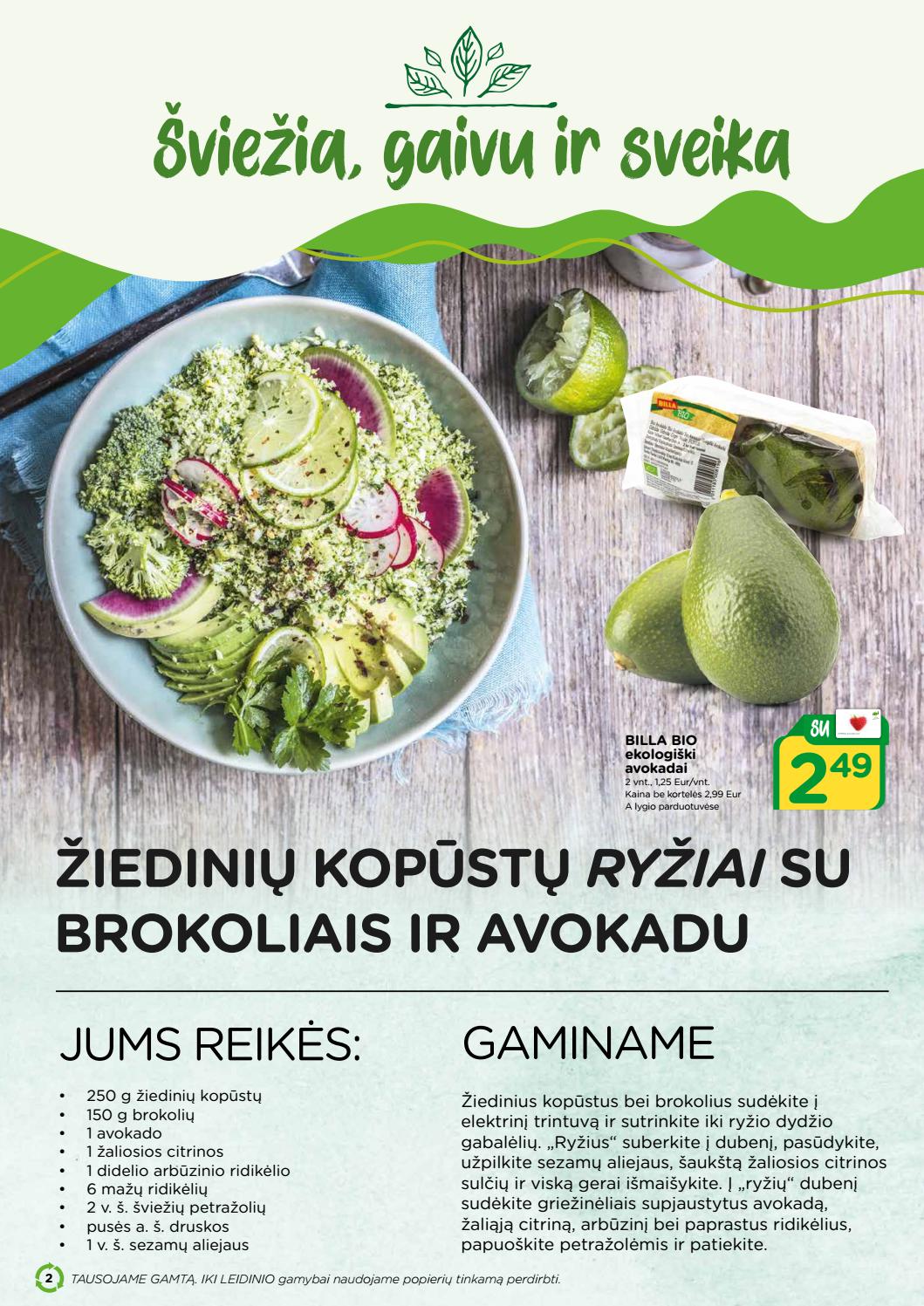 Iki Sveikesnio maisto receptai akcijos nuo 
  2021-04-05 iki 
  2021-05-02 | Leidinukas.lt puslapis 2