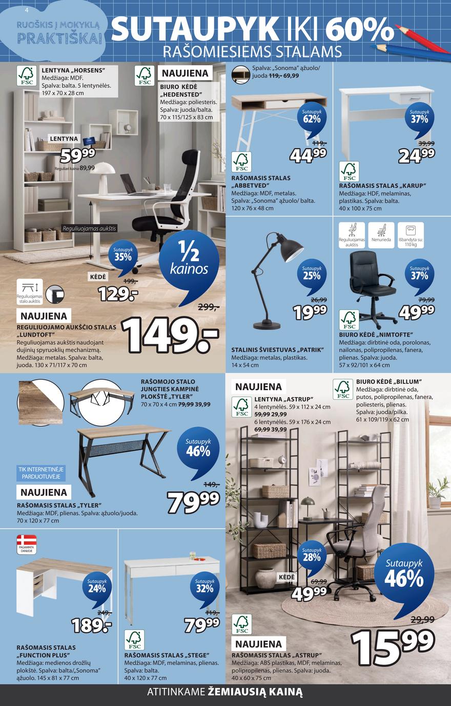 Jysk leidinys akcijos nuo 
  2024-08-27 iki 
  2024-09-09 | Leidinukas.lt puslapis 6