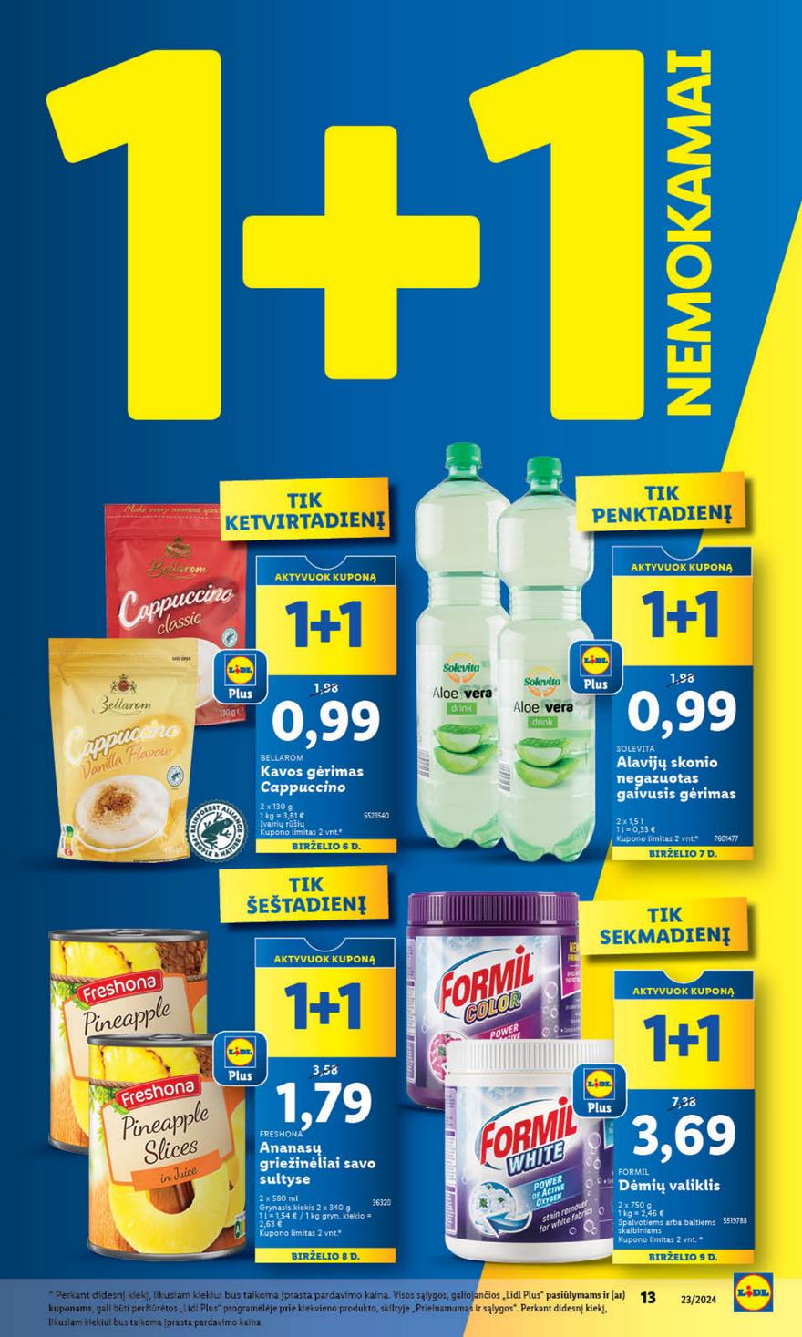 Lidl leidinys naujas akcijos nuo 
  2024-06-03 iki 
  2024-06-09 | Leidinukas.lt puslapis 13